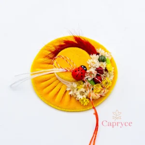 Mărțișor pălărie de catifea