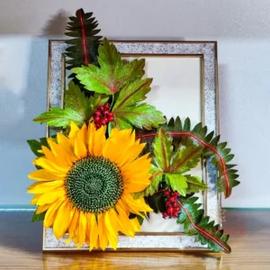 Tablouri cu flori din hârtie